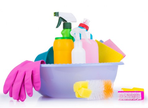 Professional domestic cleaning in a SE13 kitchen and living space