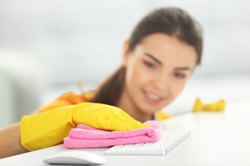 Local cleaners preparing a SE13 home for tenant handover