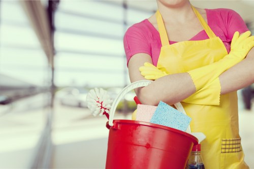Professional cleanup of dust and residue after building work in SE13
