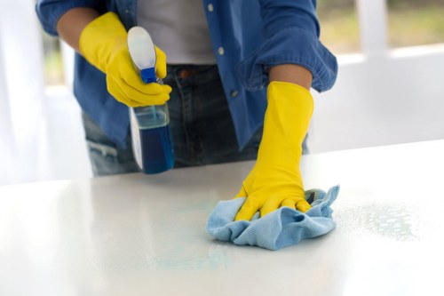 Professional carpet cleaning for a business space in SE13