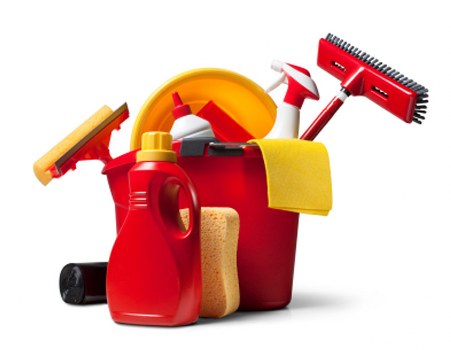 End of tenancy cleaning team working in a south-east London property